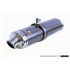 ECHAPPEMENT HOMOLOGUÉE MSR SILENCIEUX MOTO BENELLI TRE K 899 - 1130 2006/14 +SUPPORT DE PLAQUE